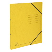 Ringhefter Colorspan-Karton, A4, 2 Ringe: 15 mm, für: DIN A4, gelb