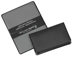 Ausweishülle Document Safe®, PVC, schwarz