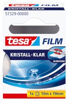 Klebefilm tesafilm® kristall-klar, Bandgröße (L x B): 10 m x 19 mm