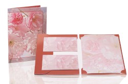 Briefpapierpack Blütenpracht rot
