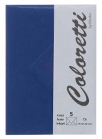 Coloretti Briefumschlag C6 Jeans im 5er Pack