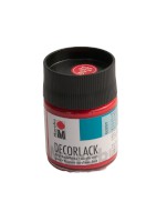Dekorlack Acryl 50 ml kirschrot