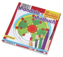 Mandala Malbuch 40 Blatt mehrfarbig